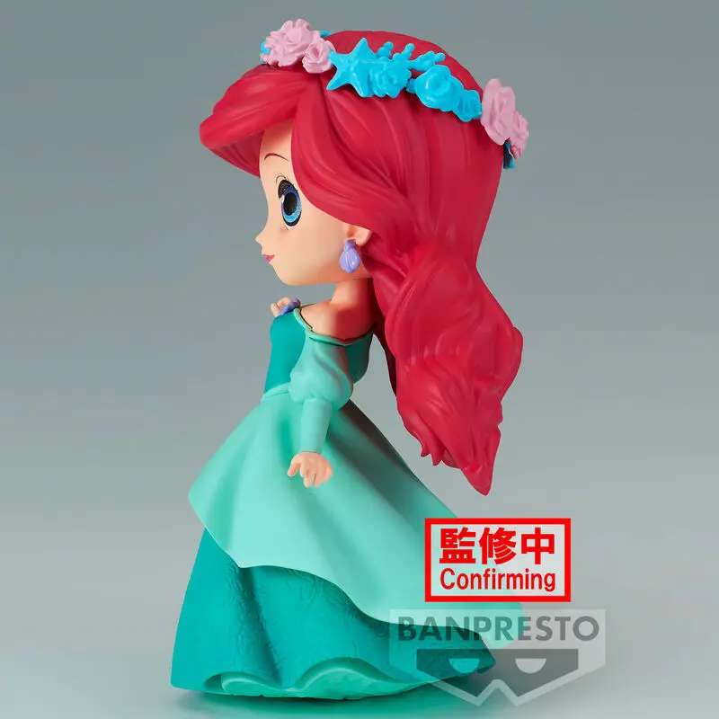 Disney Characters Flower Style Ariel Q Posket A Figur 14cm Produktfoto