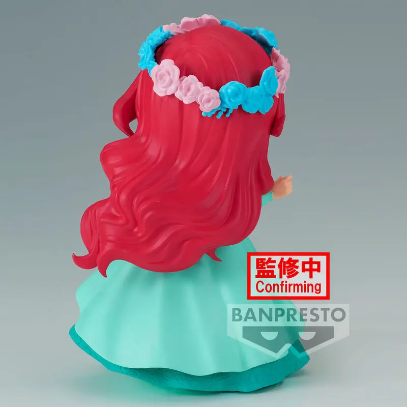 Disney Characters Flower Style Ariel Q Posket A Figur 14cm Produktfoto