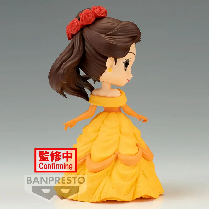 Disney Characters Flower Style Belle Q Posket A Figur 14cm Produktfoto