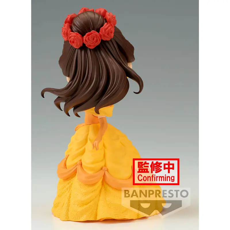 Disney Characters Flower Style Belle Q Posket A Figur 14cm Produktfoto