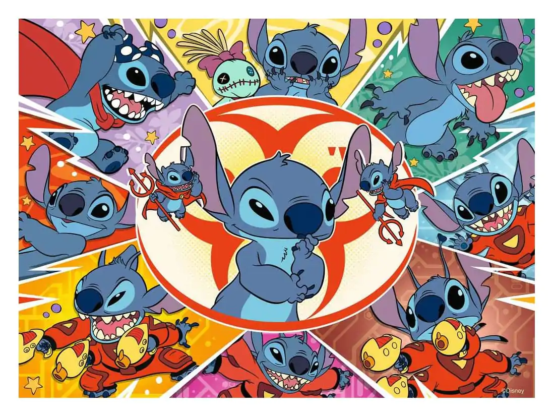 Disney Kinderpuzzle XXL Stitch: In meiner Welt (100 Teile) Produktfoto