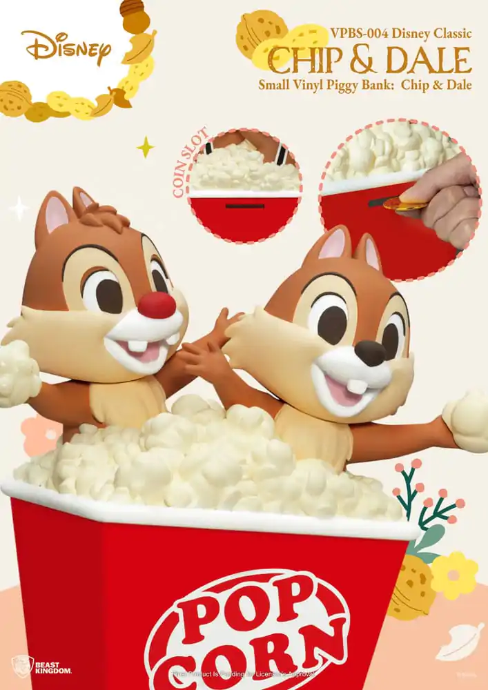 Disney Piggy Vinyl Spardose Chip & Dale 24 cm termékfotó