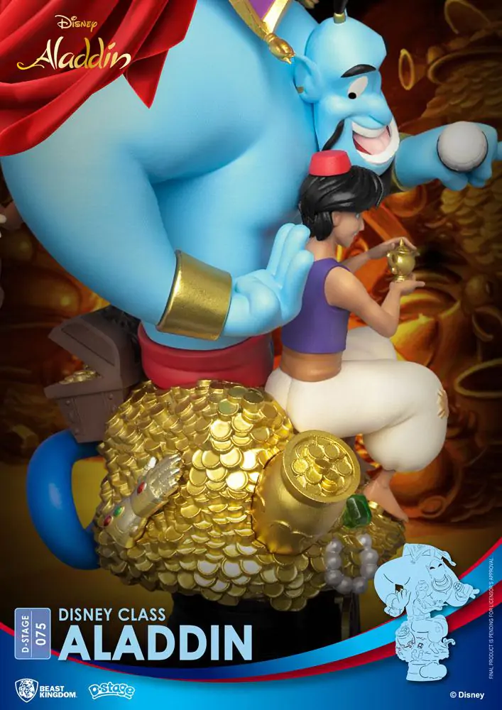 Disney Class Series D-Stage PVC Diorama Aladdin New Version 15 cm Produktfoto