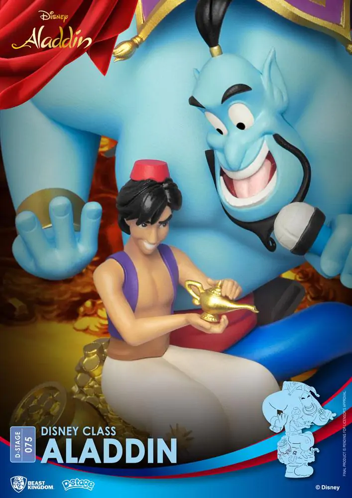Disney Class Series D-Stage PVC Diorama Aladdin New Version 15 cm Produktfoto