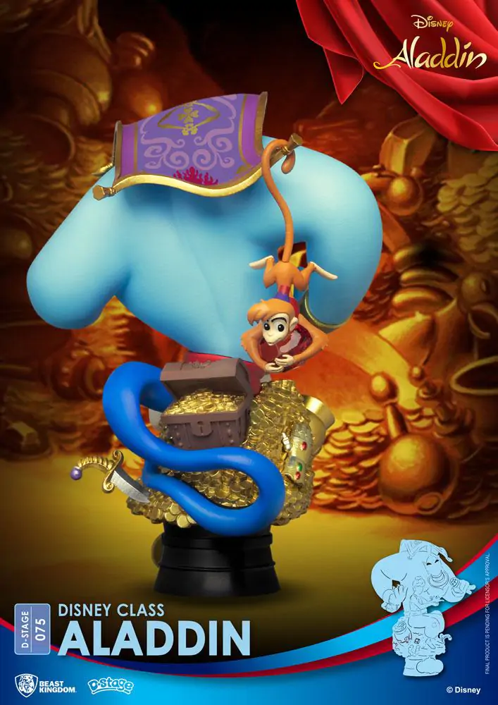 Disney Class Series D-Stage PVC Diorama Aladdin New Version 15 cm Produktfoto