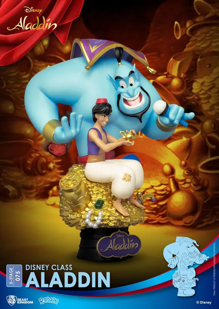Disney Class Series D-Stage PVC Diorama Aladdin New Version 15 cm Produktfoto