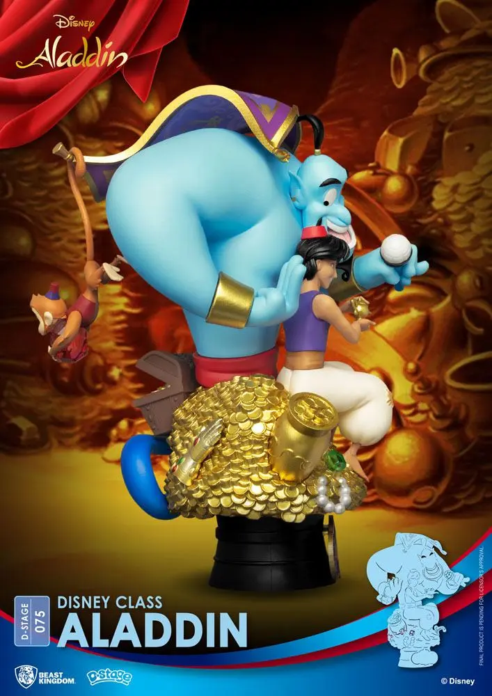Disney Class Series D-Stage PVC Diorama Aladdin 15 cm termékfotó