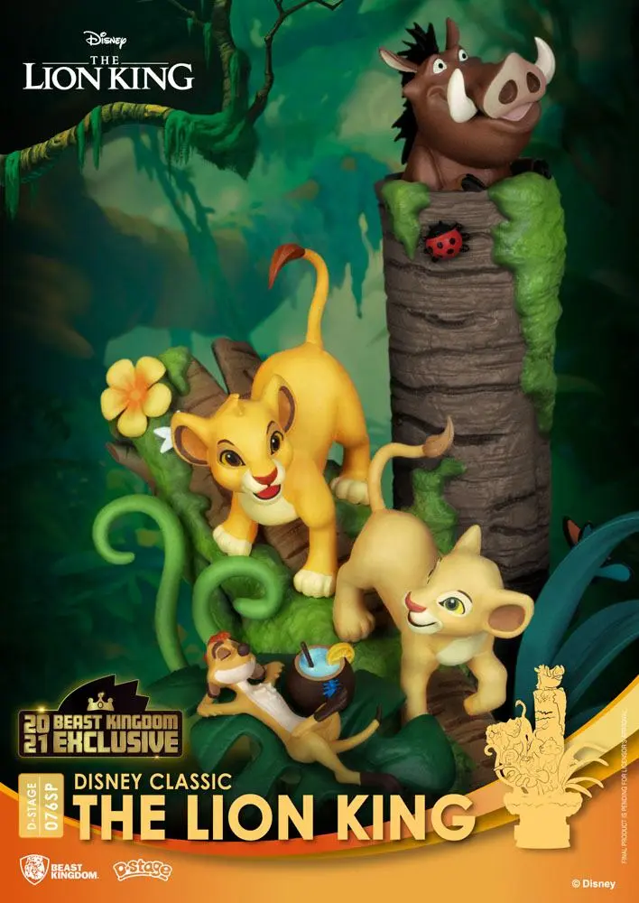 Disney Class Series D-Stage PVC Diorama The Lion King Special Edition 15 cm Produktfoto