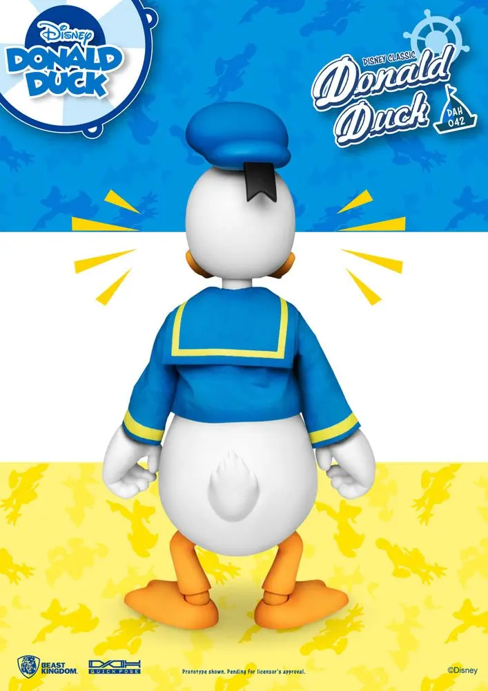 Disney Classic Dynamic 8ction Heroes Actionfigur 1/9 Donald Duck Classic Version 16 Zentimeter Produktfoto