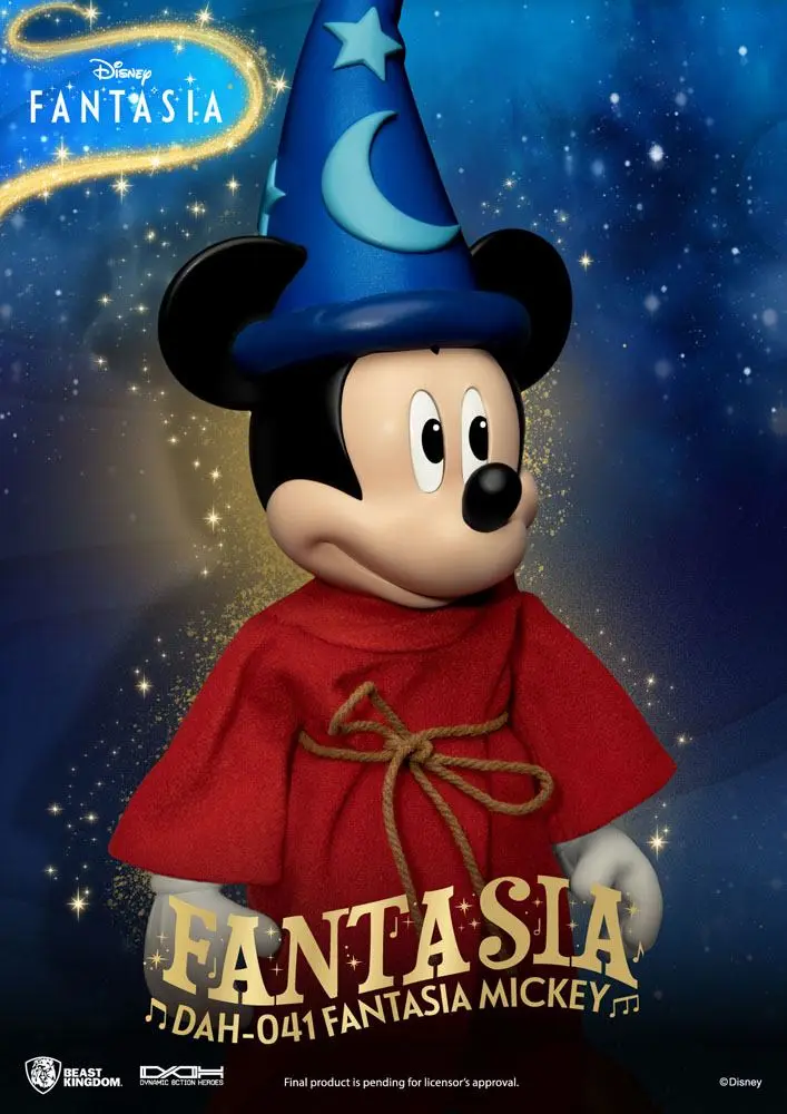 Disney Classic Dynamic 8ction Heroes Actionfigur 1/9 Mickey Fantasia 21 cm Produktfoto