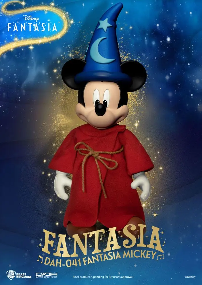 Disney Classic Dynamic 8ction Heroes Actionfigur 1/9 Mickey Fantasia 21 cm Produktfoto