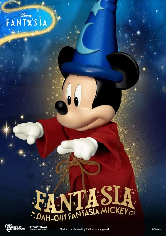 Disney Classic Dynamic 8ction Heroes Actionfigur 1/9 Mickey Fantasia 21 cm Produktfoto