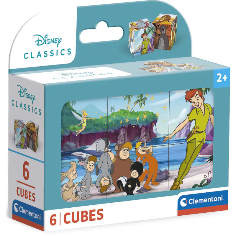 Disney Classic WürfelPuzzle 6St termékfotó