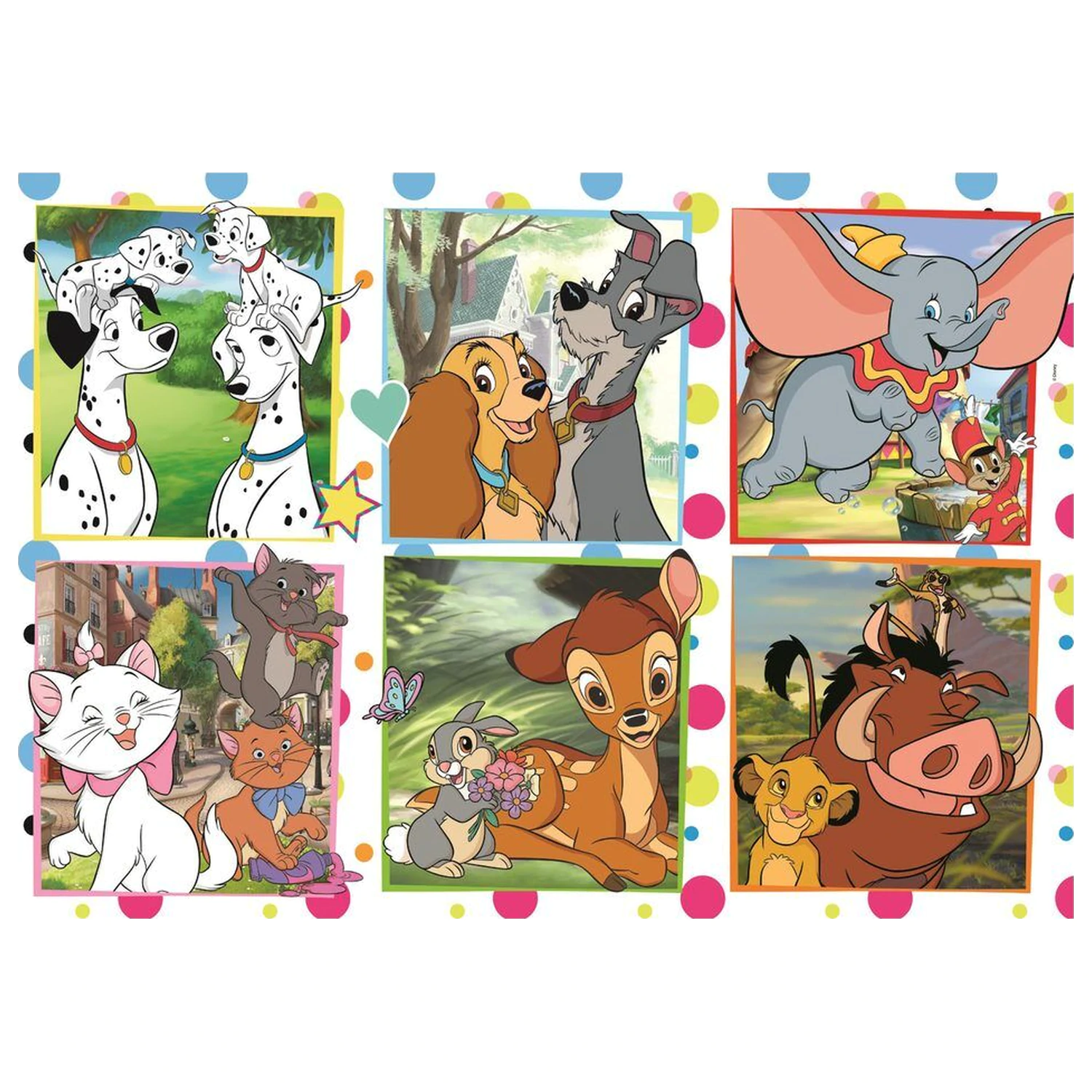 Disney Classic Maxi-Puzzle 104 Teile Produktfoto