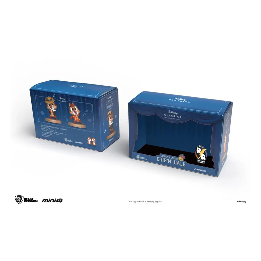 Disney Classic Mini Egg Attack Figuren Chip & Dale 8 cm Produktfoto