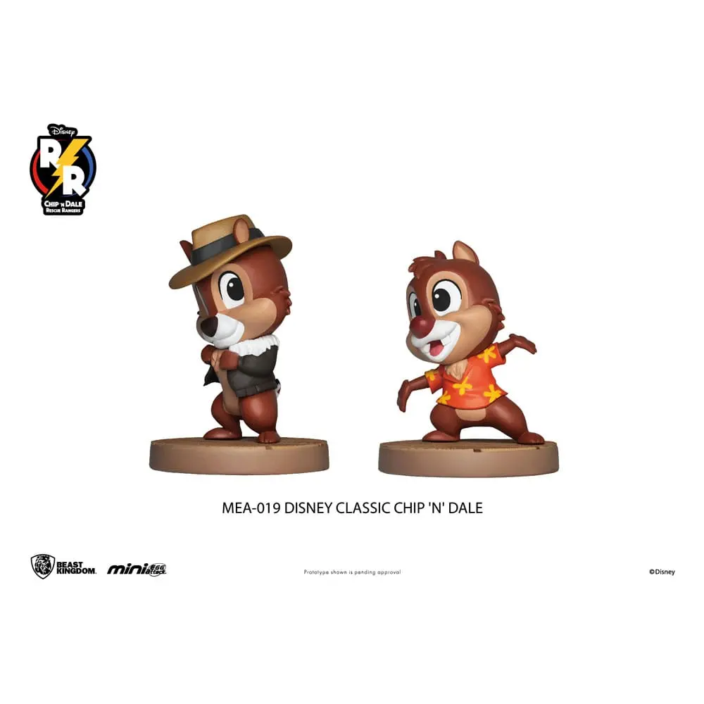 Disney Classic Mini Egg Attack Figuren Chip & Dale 8 cm Produktfoto