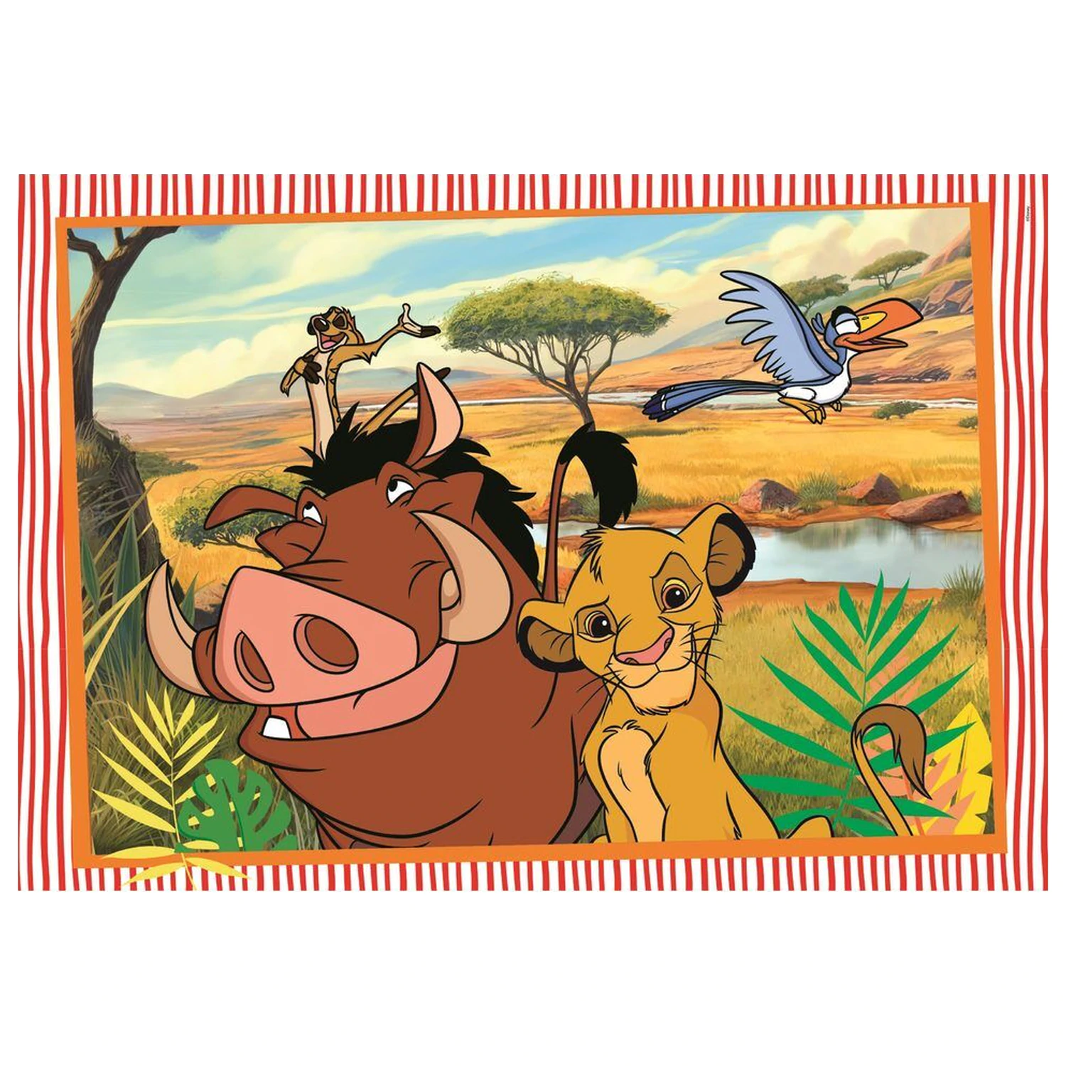 Disney Classic Puzzle 2x20 Teile Produktfoto