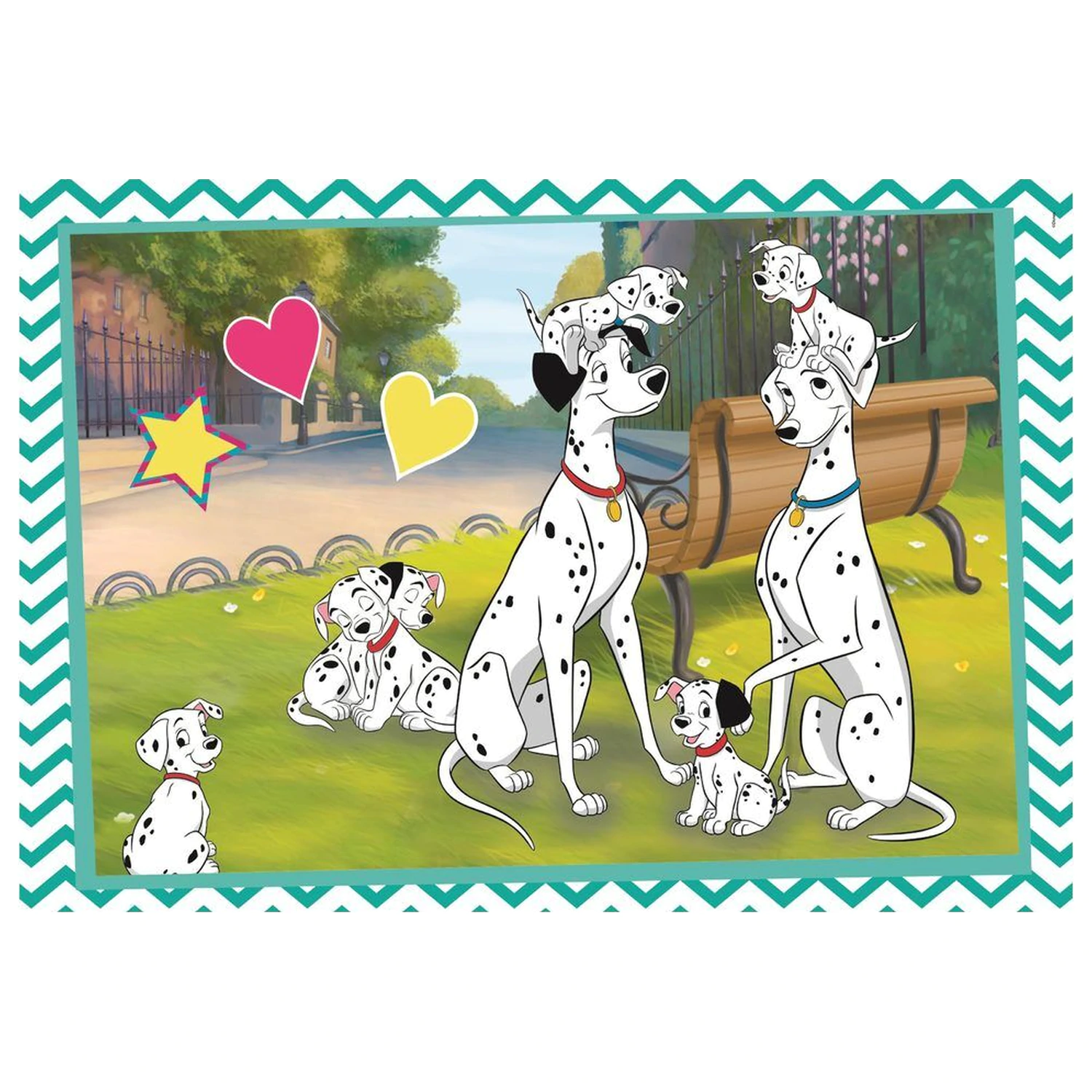 Disney Classic Puzzle 2x60 Teile Produktfoto