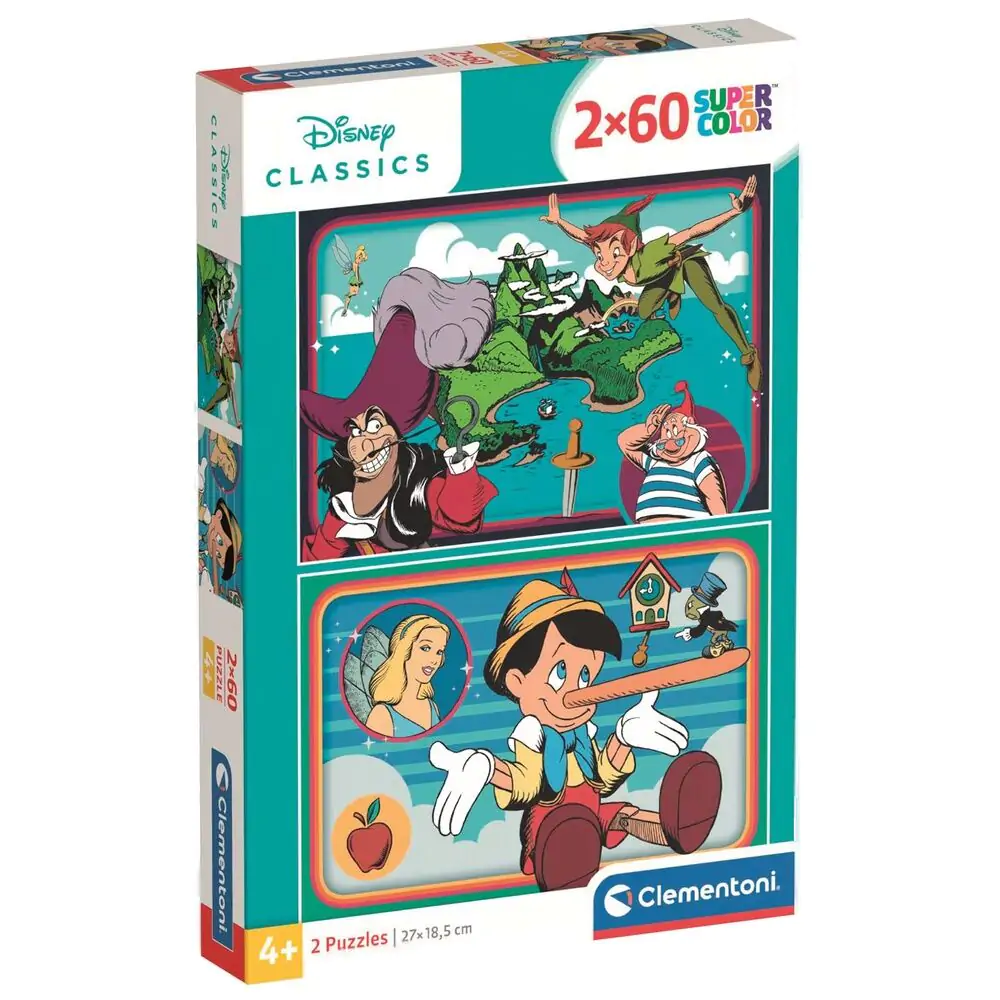 Disney Classic Puzzle 2x60St Produktfoto