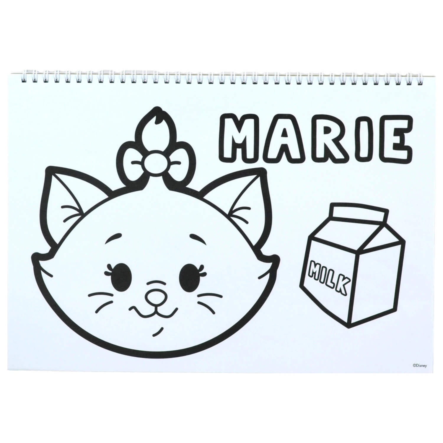 Disney Classics Love A/4 Spiral Skizzenbuch 40 Blätter mit Stickern Produktfoto