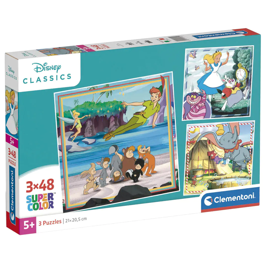 Disney Classics Puzzle 3x48St Produktfoto