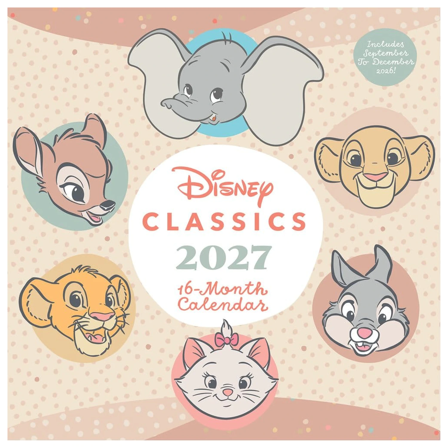 Disney Classics Kalender Treasured Memories 2027 30 x 30 cm Produktfoto