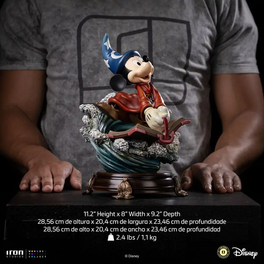 Disney Classics Vintage Collection Deluxe Art Scale Statue 1/10 Sorcerer Mickey 28 cm Produktfoto