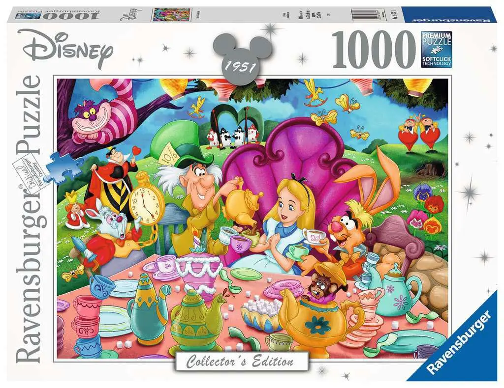 Disney Collector's Edition Puzzle Alice im Wunderland (1000 Teile) termékfotó