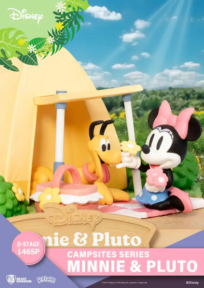 Disney D-Stage Campsite Series PVC Diorama Mini & Pluto Special Edition 10 cm termékfotó