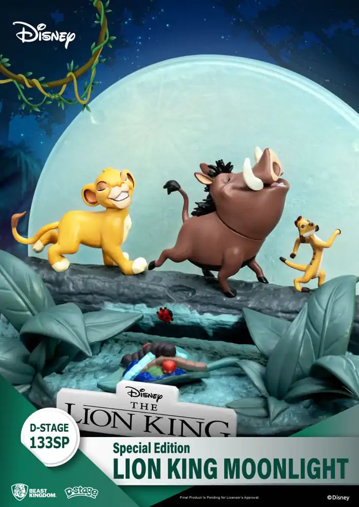 Disney D-Stage PVC Diorama Der König der Löwen Moonlight Special Edition 12 cm termékfotó