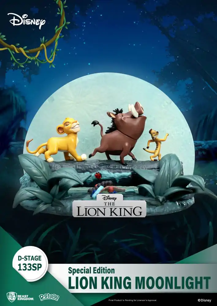 Disney D-Stage PVC Diorama Der König der Löwen Moonlight Special Edition 12 cm termékfotó