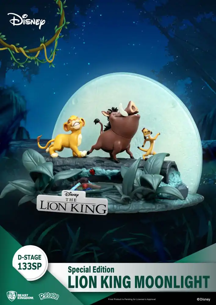 Disney D-Stage PVC Diorama Der König der Löwen Moonlight Special Edition 12 cm termékfotó