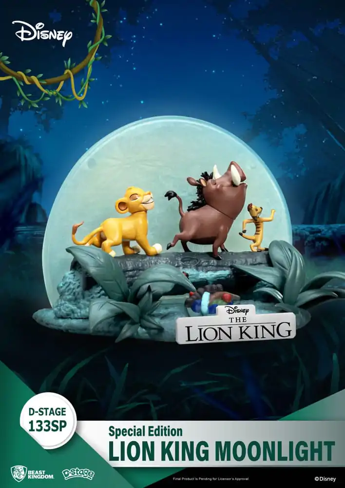 Disney D-Stage PVC Diorama Der König der Löwen Moonlight Special Edition 12 cm termékfotó