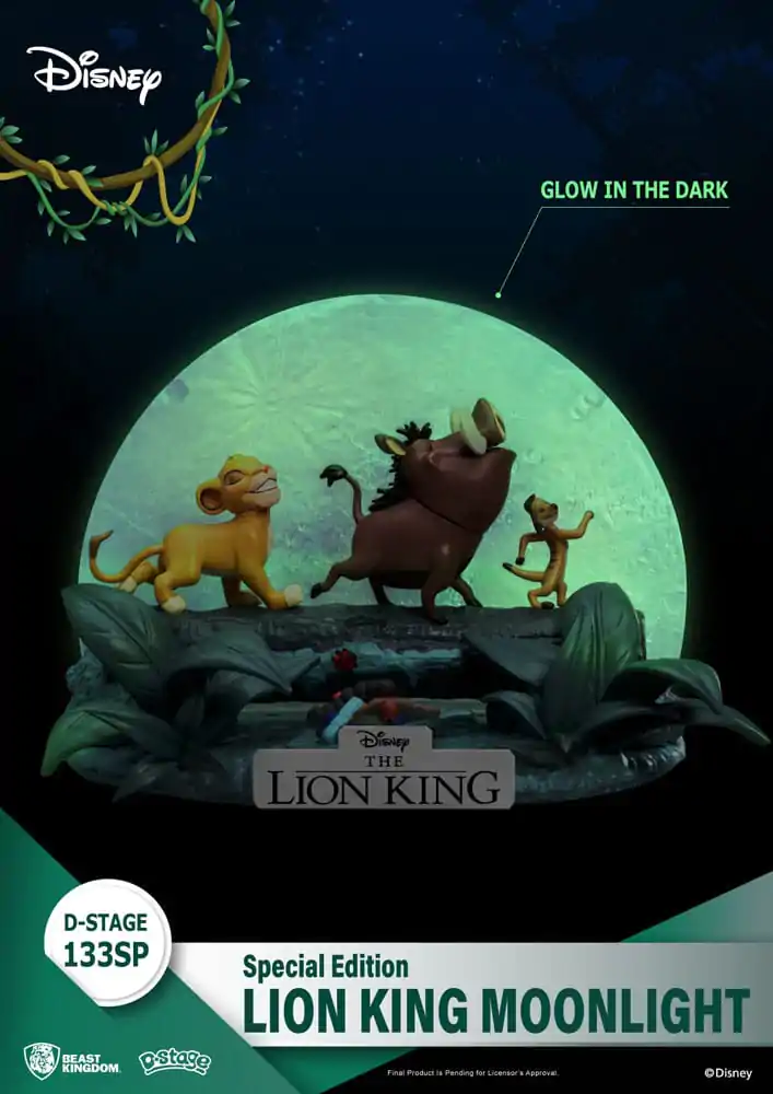 Disney D-Stage PVC Diorama Der König der Löwen Moonlight Special Edition 12 cm termékfotó