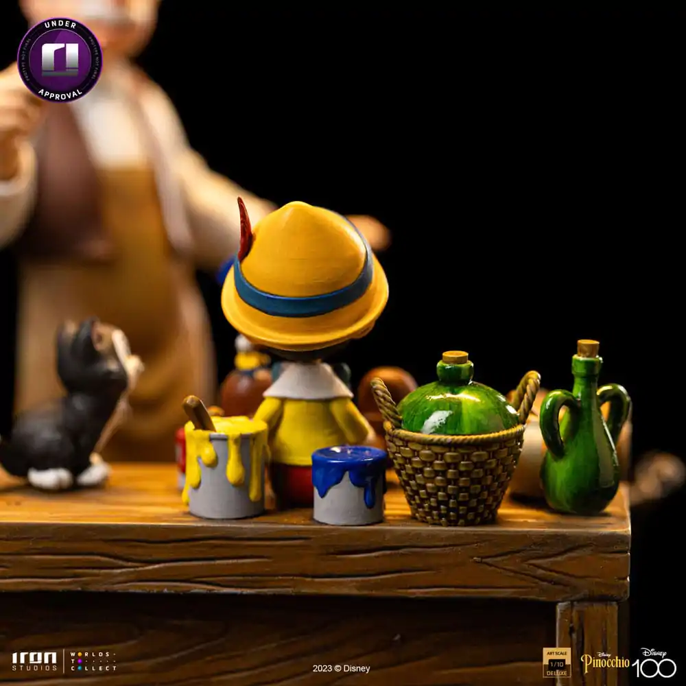 Disney Deluxe Art Scale Statue 1/10 Pinocchio 42 cm Produktfoto