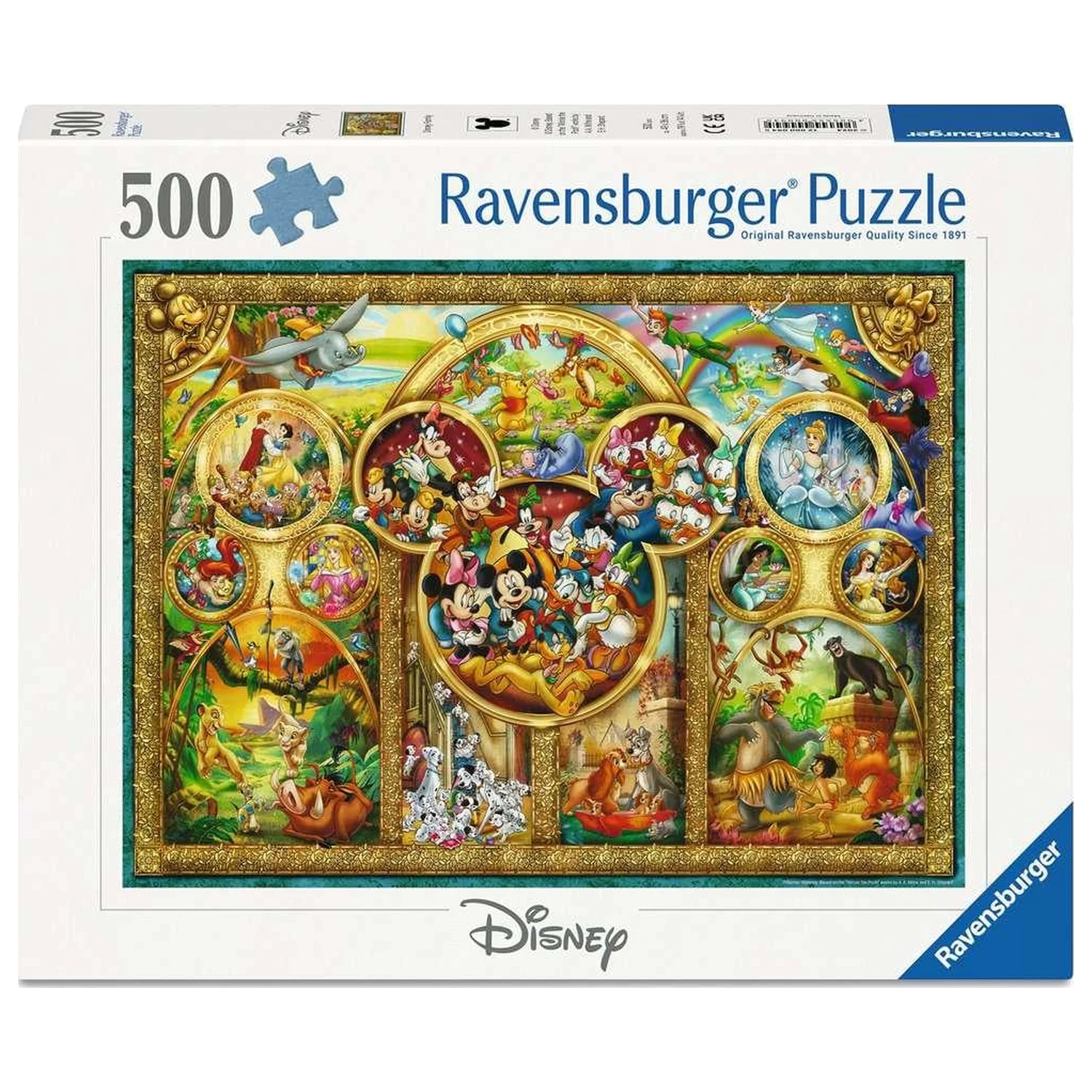 Disney Disney Family Puzzle (500 Teile) Produktfoto