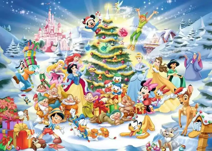 Disney Puzzle Disneys Weihnachten (1000 Teile) termékfotó