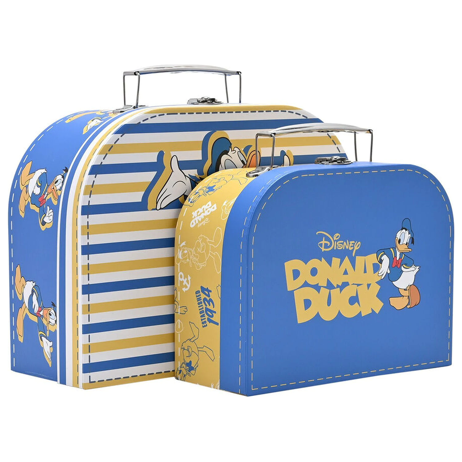 Disney Donald 2er Set Koffer Aufbewahrungsboxen Produktfoto