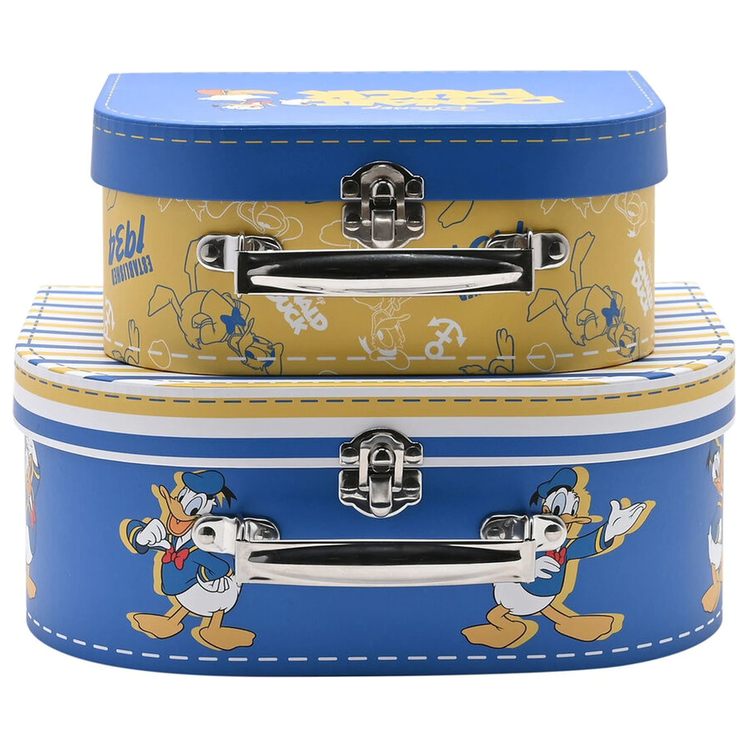 Disney Donald 2er Set Koffer Aufbewahrungsboxen Produktfoto