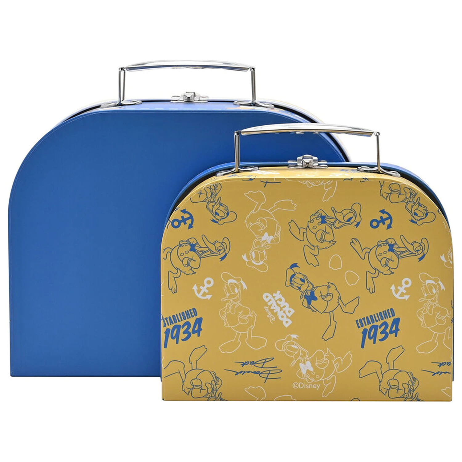 Disney Donald 2er Set Koffer Aufbewahrungsboxen Produktfoto