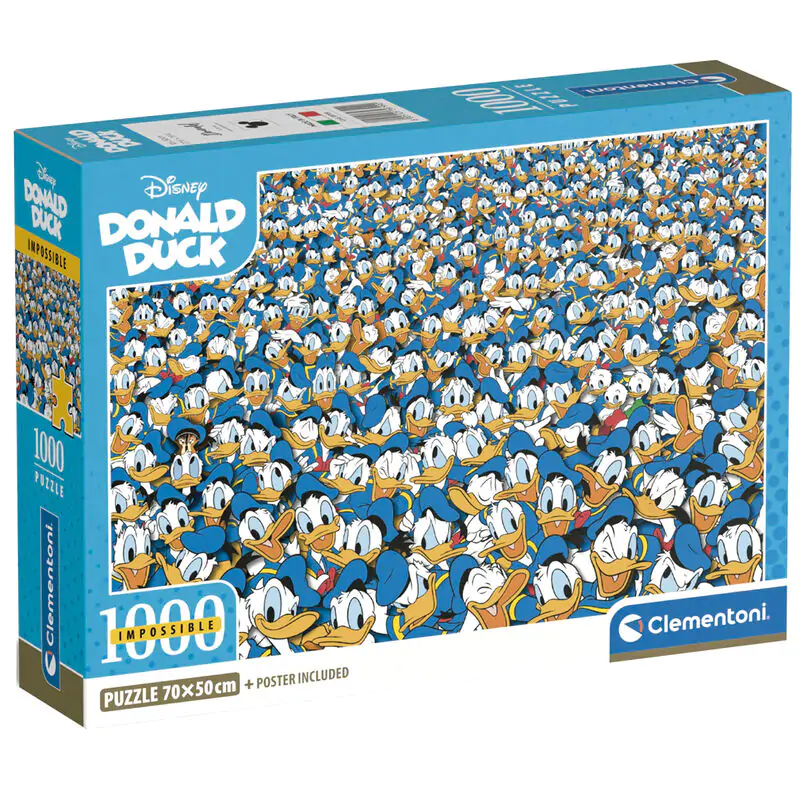 Disney Donald Duck Impossible Puzzle 1000St termékfotó