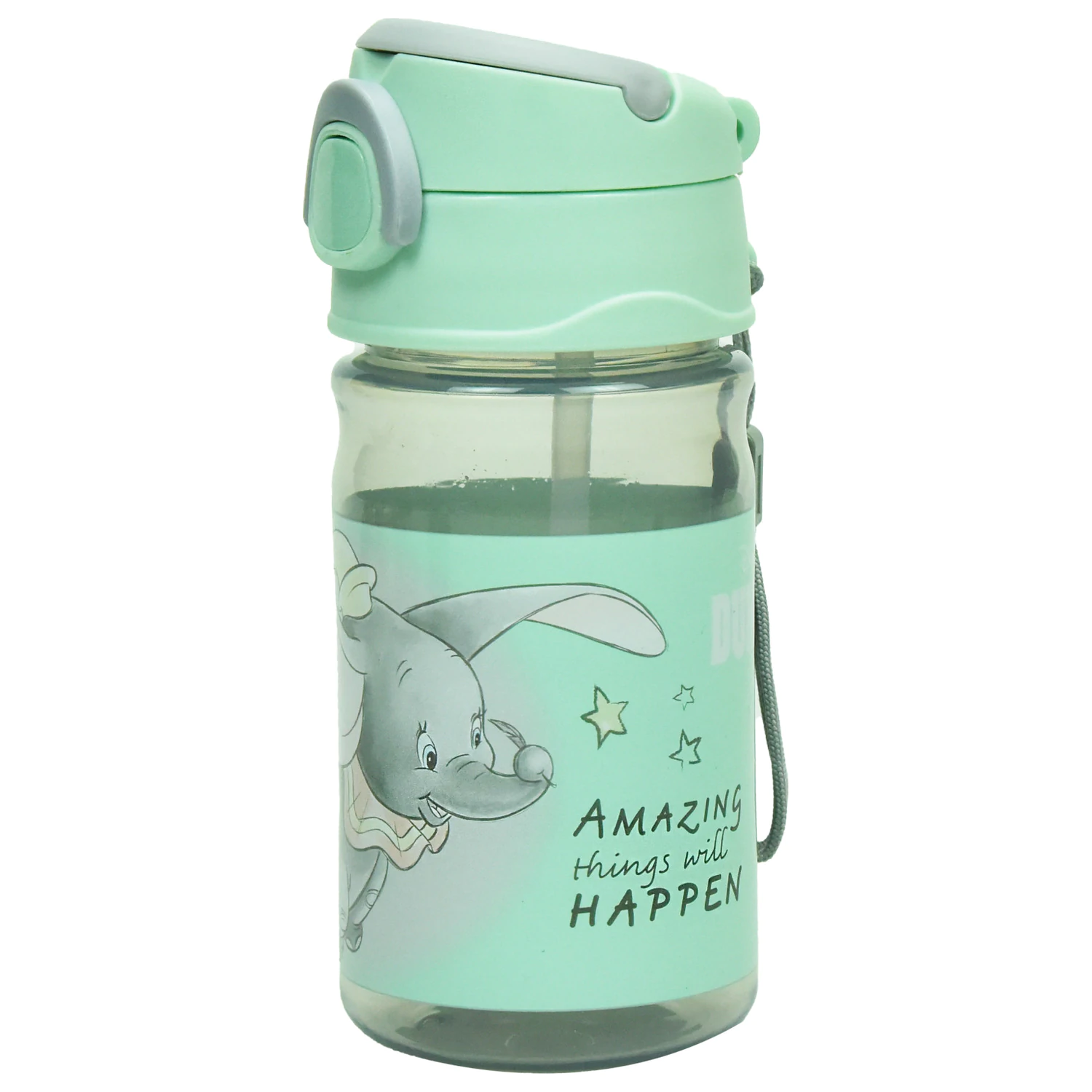 Disney Dumbo Amazing Trinkflasche aus Kunststoff mit Hänger 350 ml Produktfoto