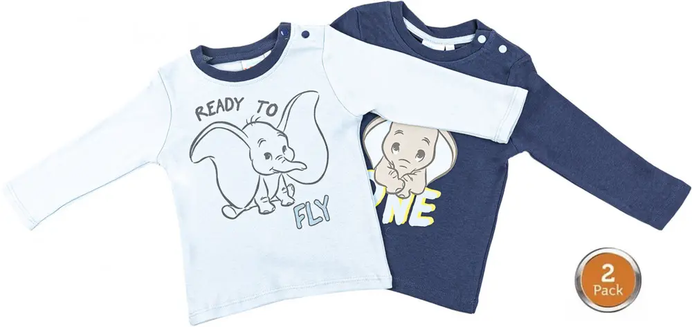 Disney Dumbo Baby-T-Shirt, Oberteil 2-teilig Produktfoto