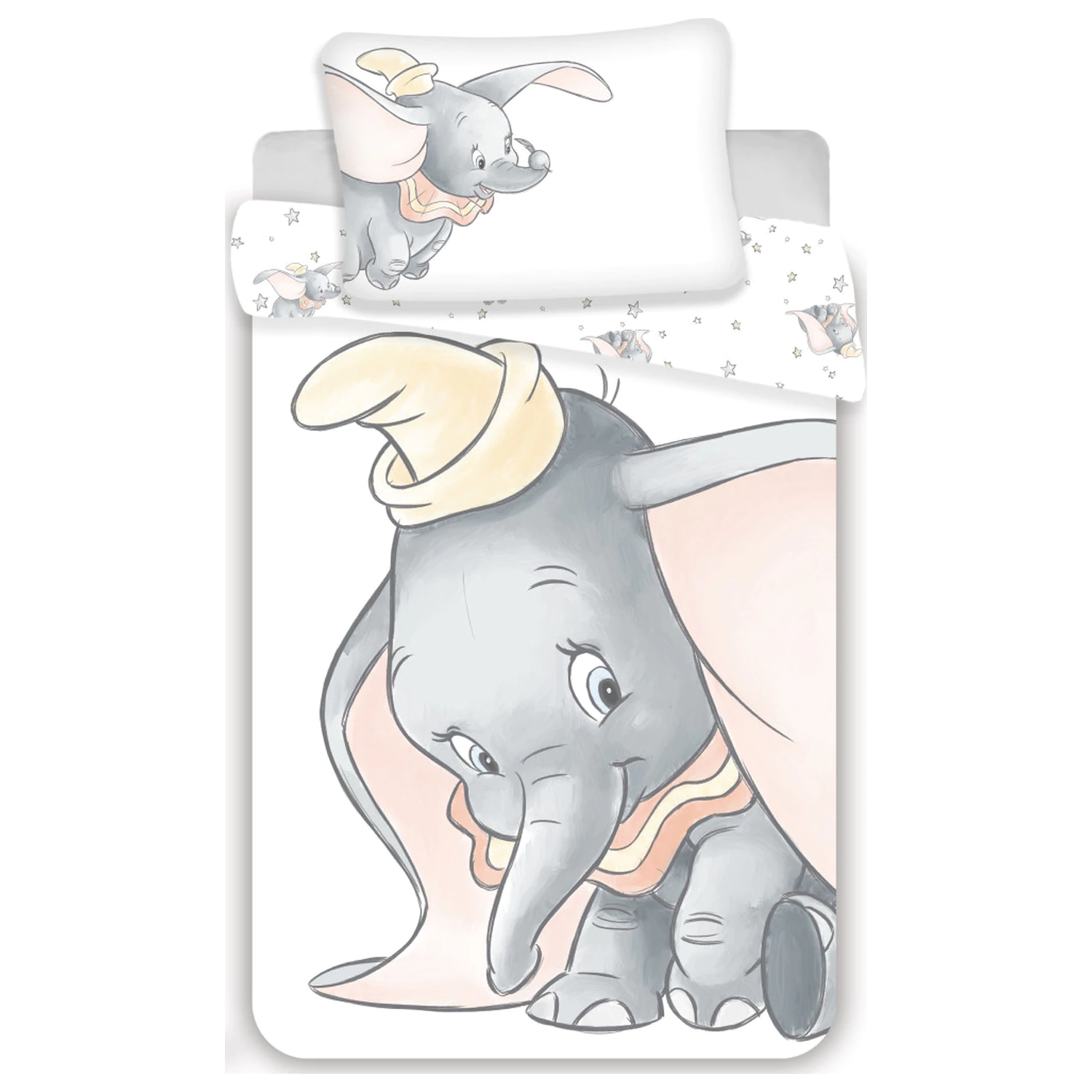 Disney Dumbo Grey Kleinkind und Vorschule Bettbezug Produktfoto