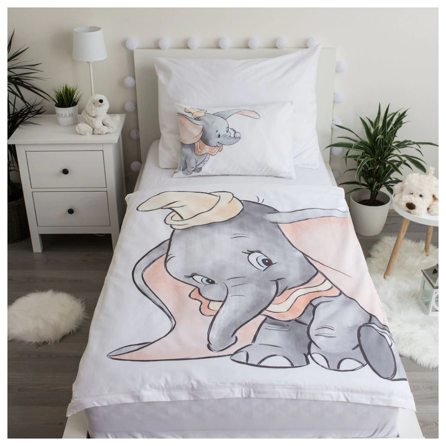 Disney Dumbo Grey Kleinkind und Vorschule Bettbezug Produktfoto