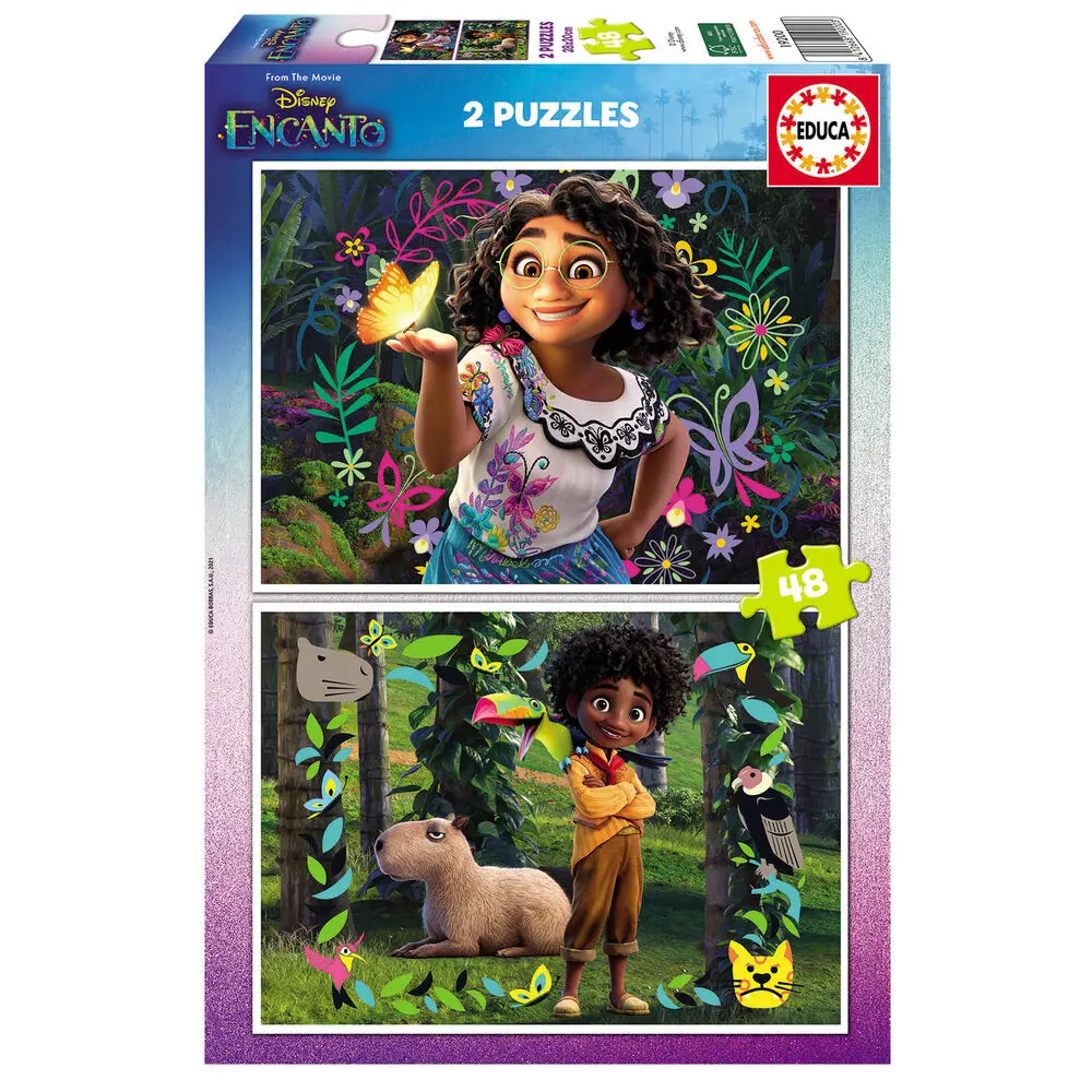 Disney Ecanto puzzle 2x48St termékfotó