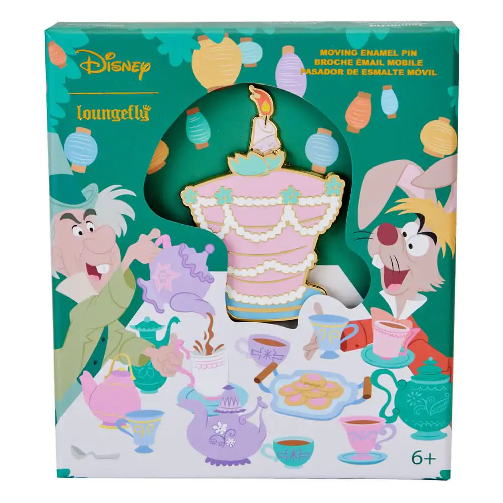 Disney by Loungefly Ansteck-Pins Unbirthday Cake 3" Limited Edition 8 cm Produktfoto