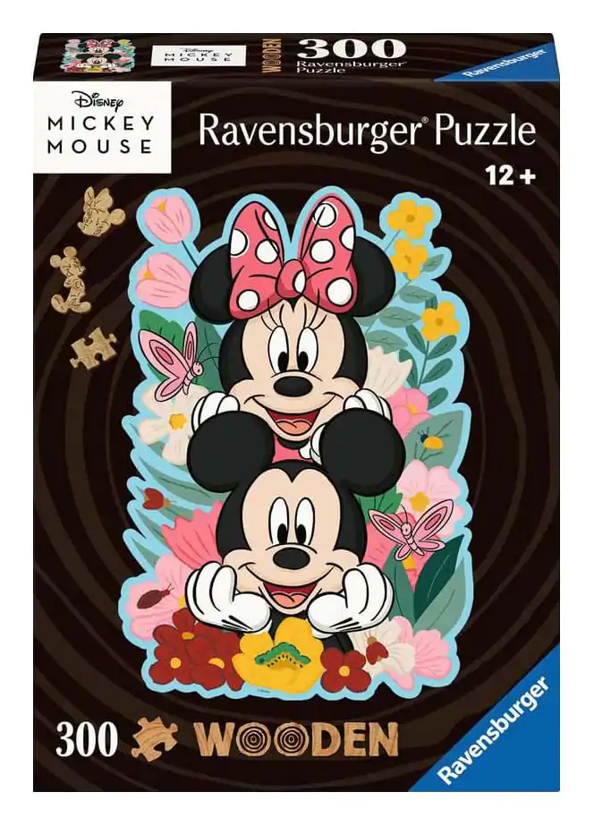 Disney WOODEN Holz-Puzzle Mickey & Minnie (300 Teile) termékfotó