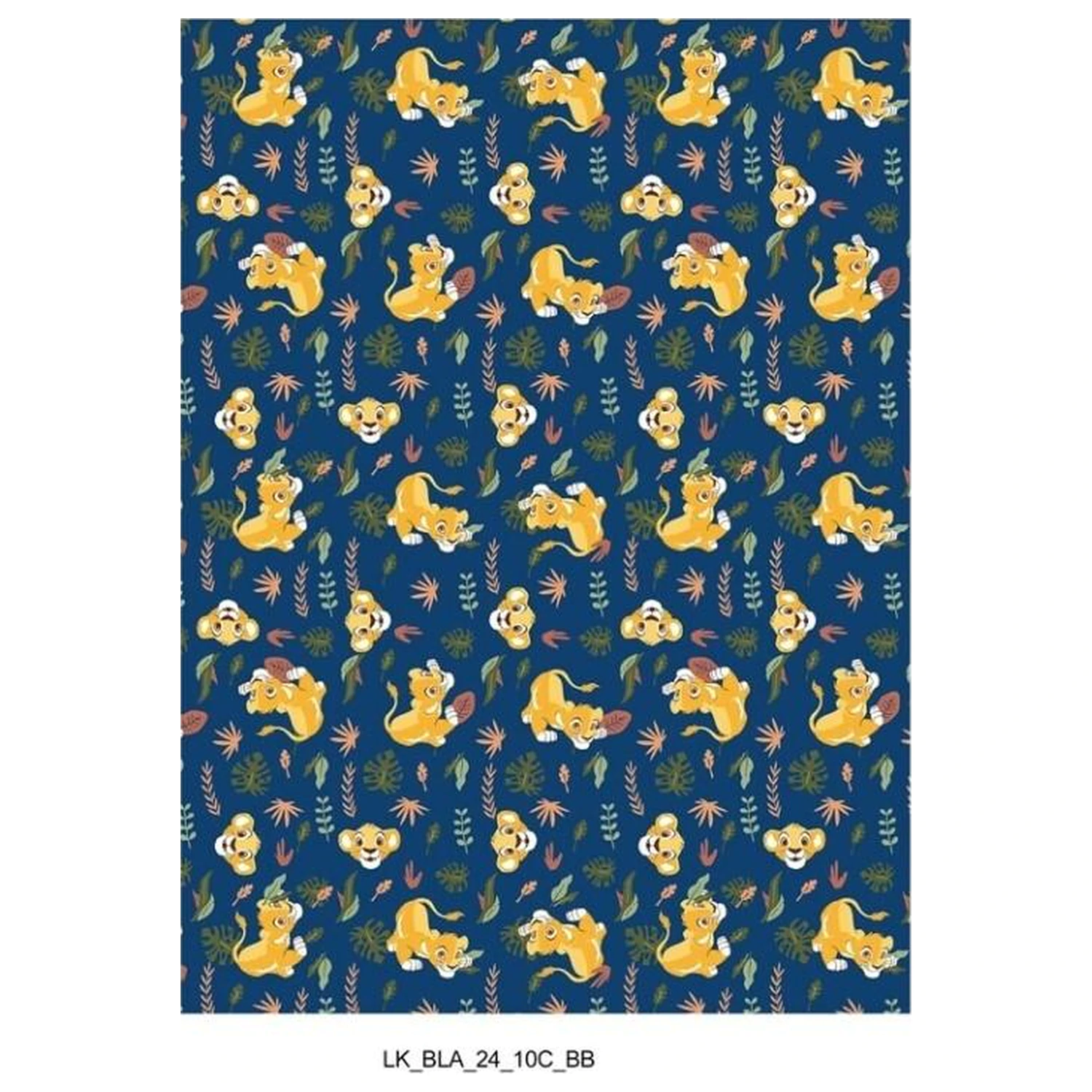 DISNEY Flanell-Decke 110x150cm The Lion King Produktfoto