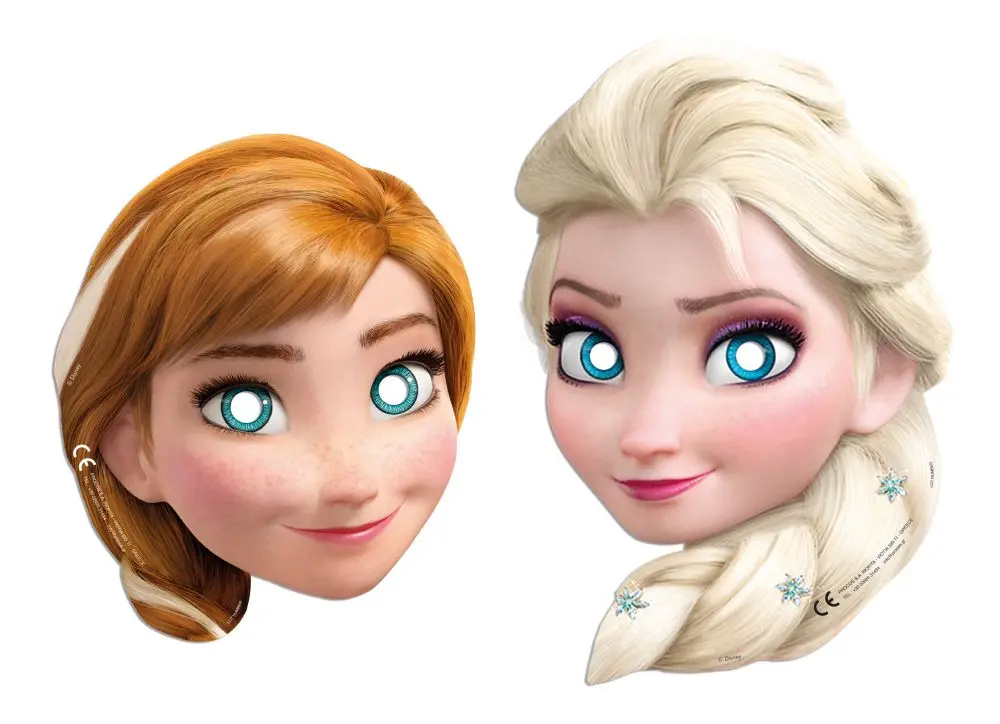 Disney Frozen Alpine Maske, 6er-Pack Produktfoto